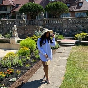 White Button Up Dress